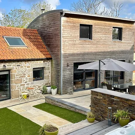 Villa Ty - Avec Grand Jardin Et Jacuzzi Pour 9 Guissény